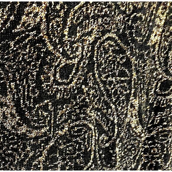 Liz Wear Small Sweater Wool Blend Black Sparkly Goth Holiday Party Y2K - Picture 3 of 16